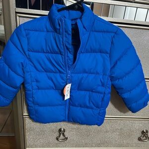 Place (The Children’s Place) Royal Blue Kids Puffer Jacket Size XS (4)